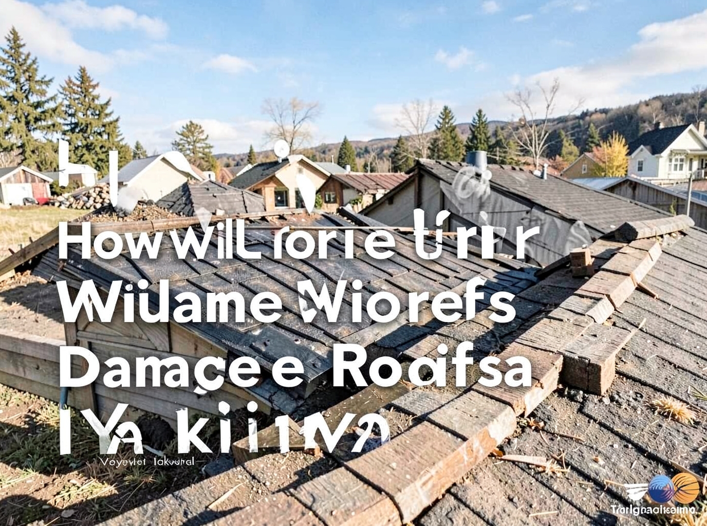 How Wildfire Winds Damage Roofs in Yakima