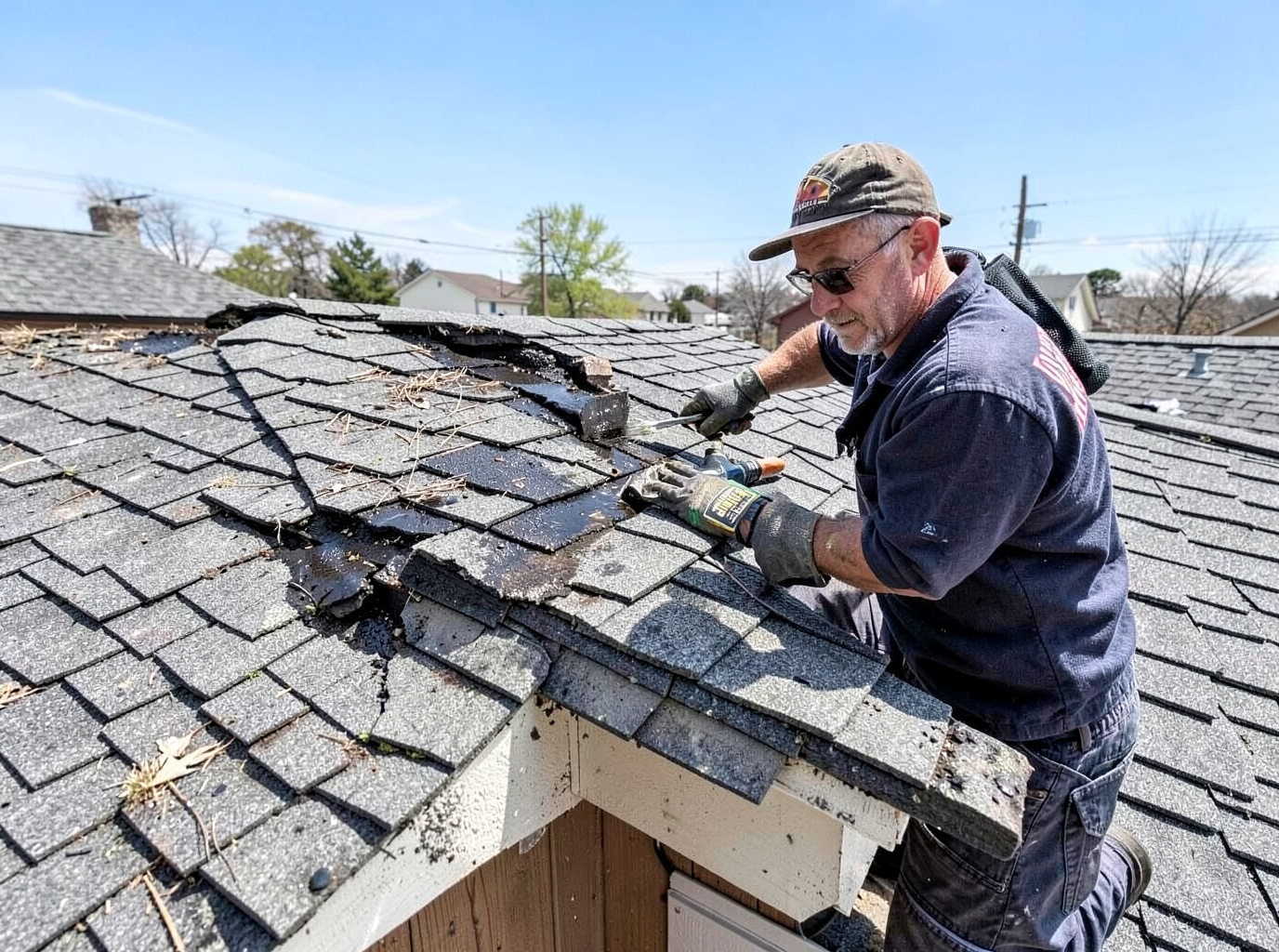 roof repair in Zillah, WA